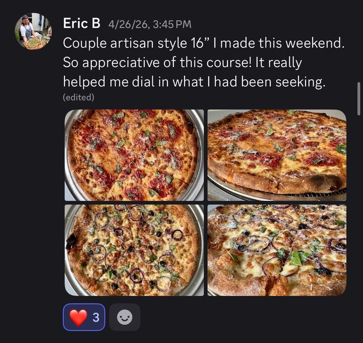 Student testimonial
